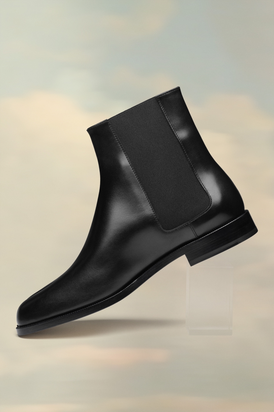 Maison Margiela Tabi Chelsea Boots Black | 806954-QPN