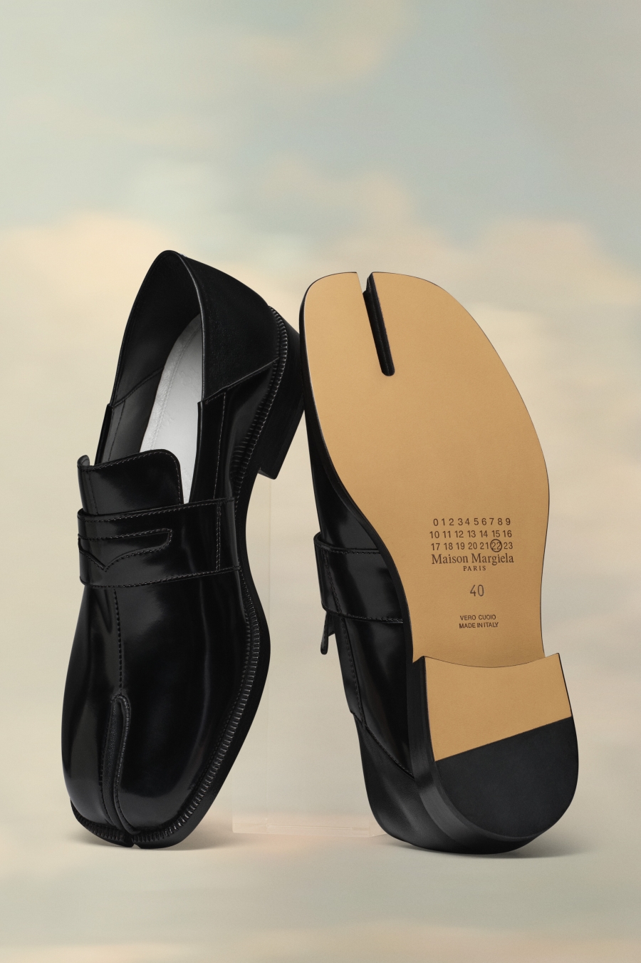 Maison Margiela Tabi Loafers Black | 581390-PXT