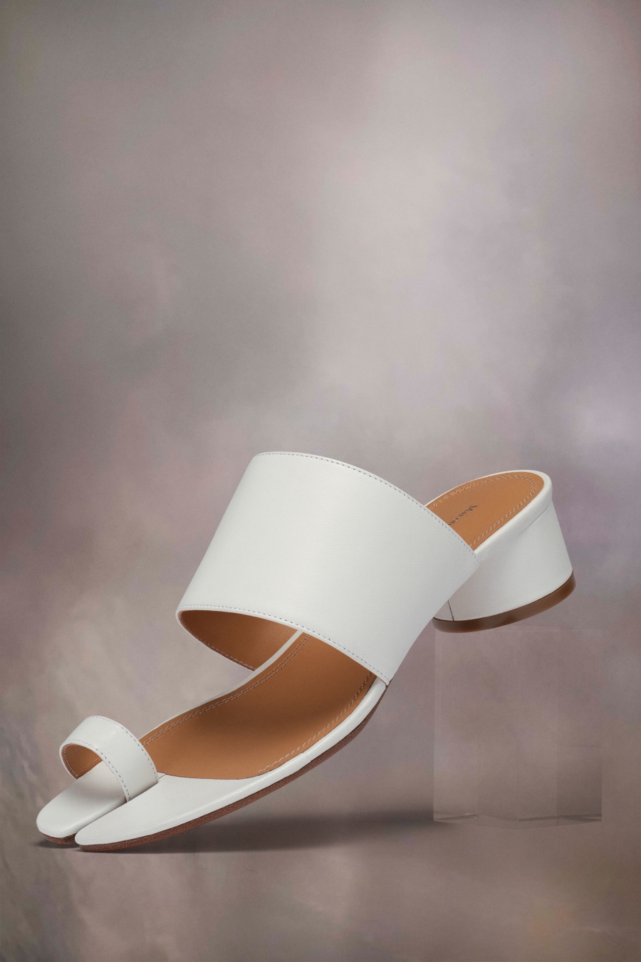 Maison Margiela Tabi Low Mules White | 194237-WNU