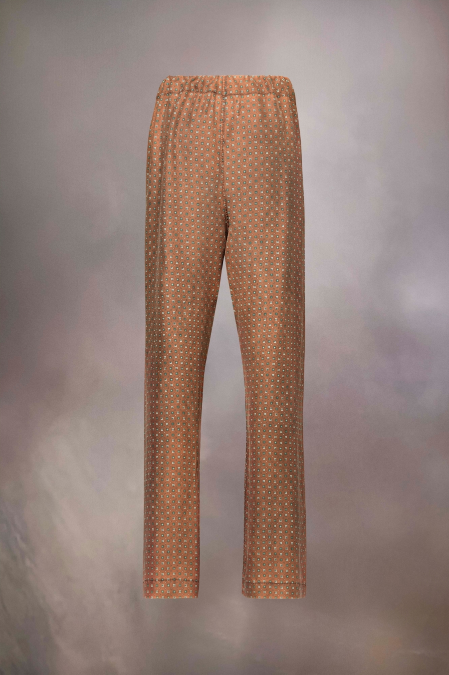 Maison Margiela Tie Print Trousers Papaya | 014638-UXT