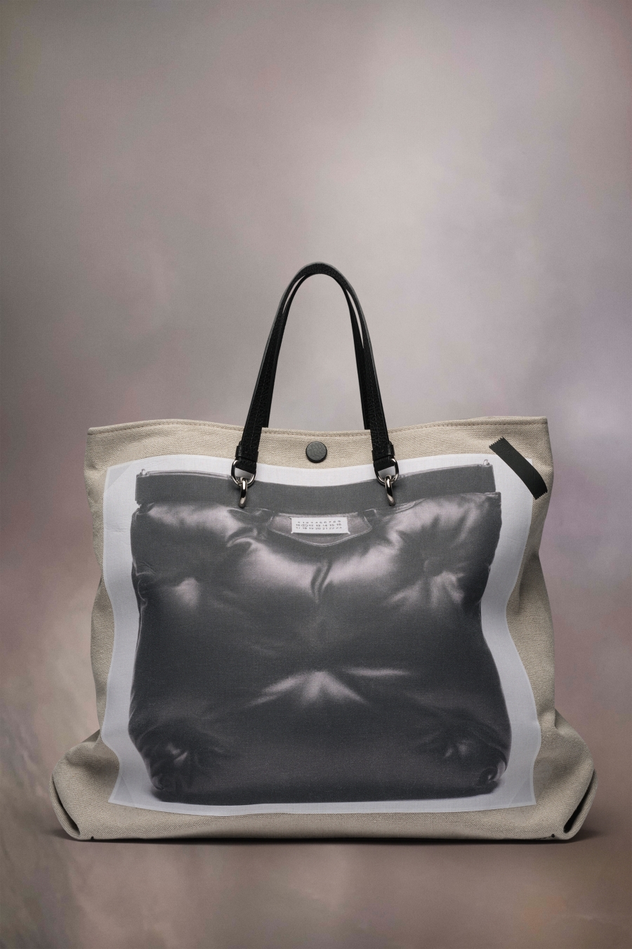 Maison Margiela Trompe L\'oeil Glam Slam Shopping Pearl Grey | 197805-HZE