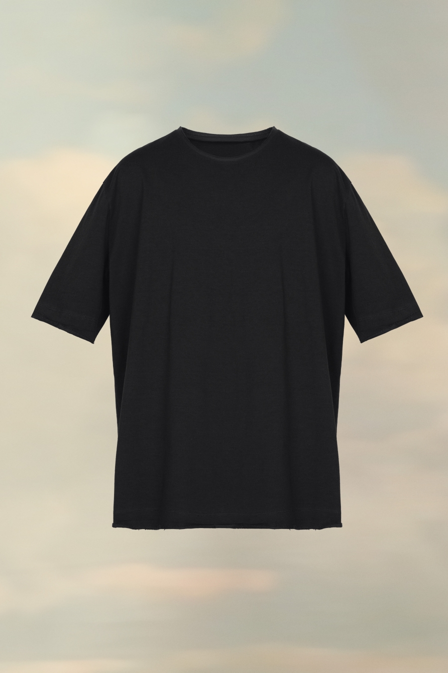 Maison Margiela Weathered T-shirt Black | 175308-ZPL