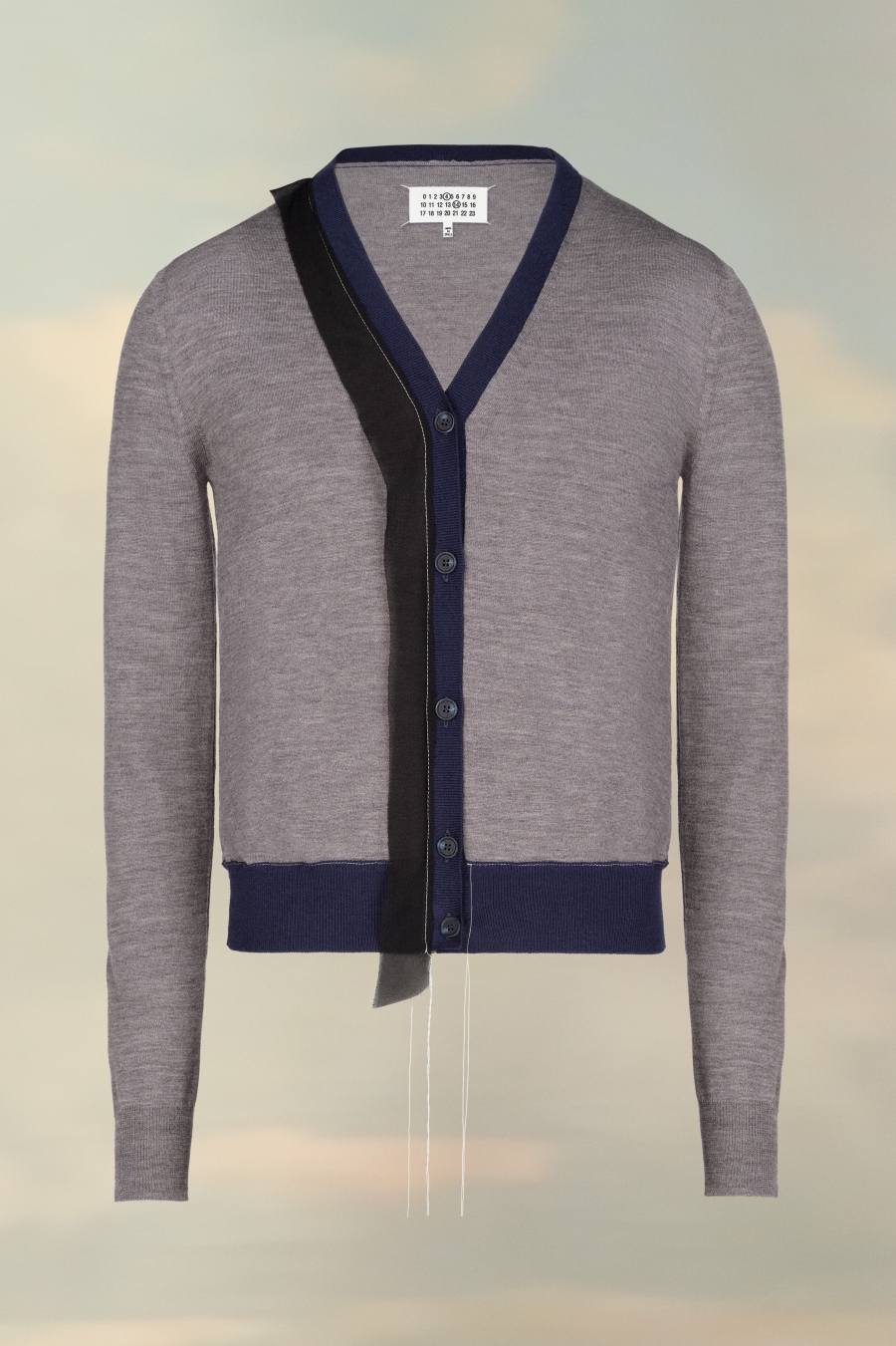 Maison Margiela Work-in-progress Cardigan Gray | 065932-LNZ