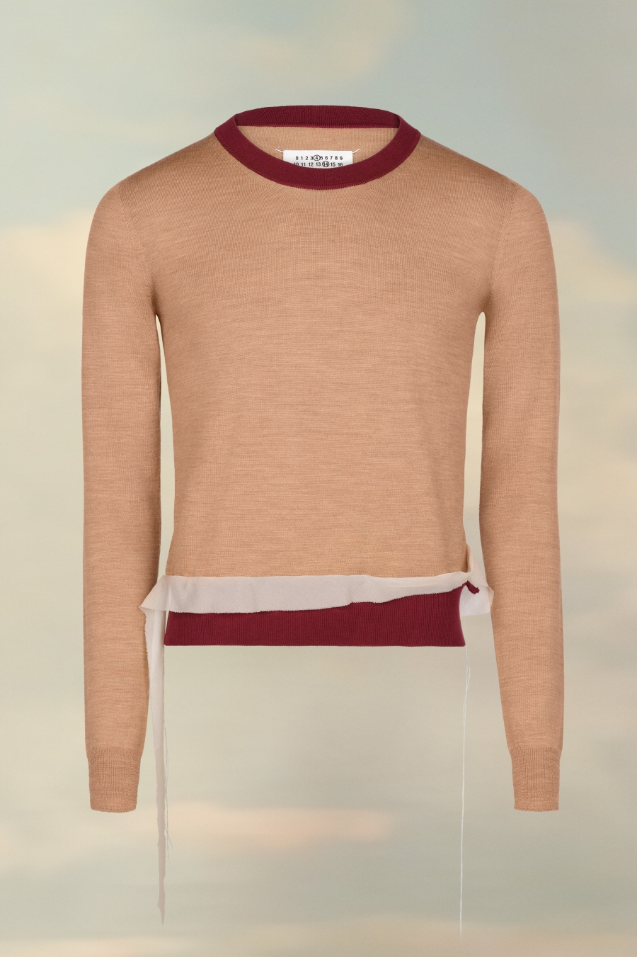 Maison Margiela Work-in-progress Sweater Almond | 650248-QYE