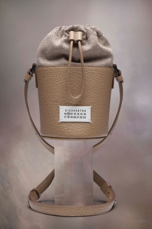 Maison Margiela 5ac Bucket Mini Tan | 897645-SQY