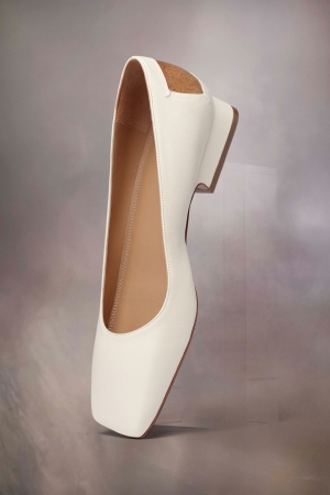 Maison Margiela Four Stitches Décortiqué Ballerinas White | 048957-WJQ