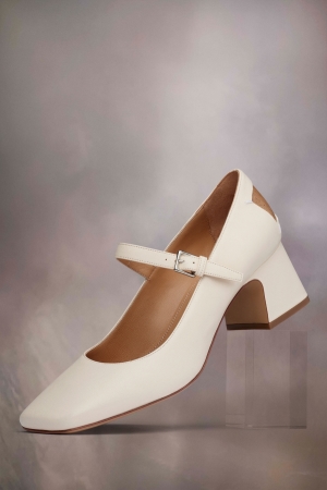 Maison Margiela Four Stitches Décortiqué Mary-janes White | 953142-GPY