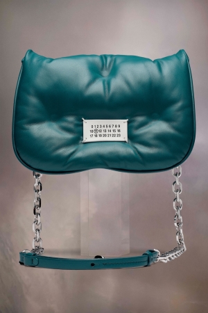 Maison Margiela Glam Slam Flap Small Green | 938471-OIM