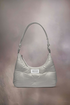 Maison Margiela Glam Slam Hobo Small White | 613749-TUS