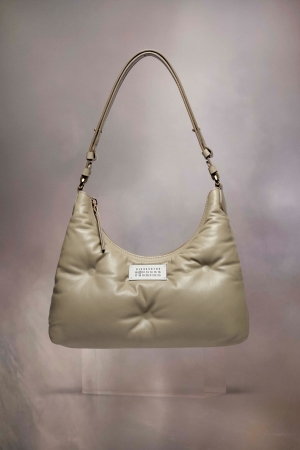 Maison Margiela Glam Slam Hobo Small White | 650381-MCK