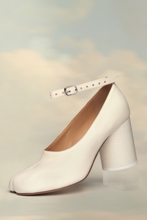 Maison Margiela Tabi Pumps White | 235984-HJN