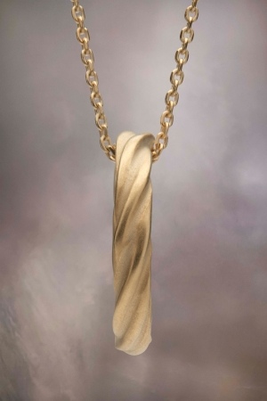 Maison Margiela Timeless Ring Necklace Yellow | 078935-AFR