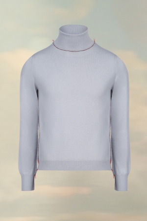 Maison Margiela Work-in-progress High-neck Sweater Ecru | 159028-SIZ